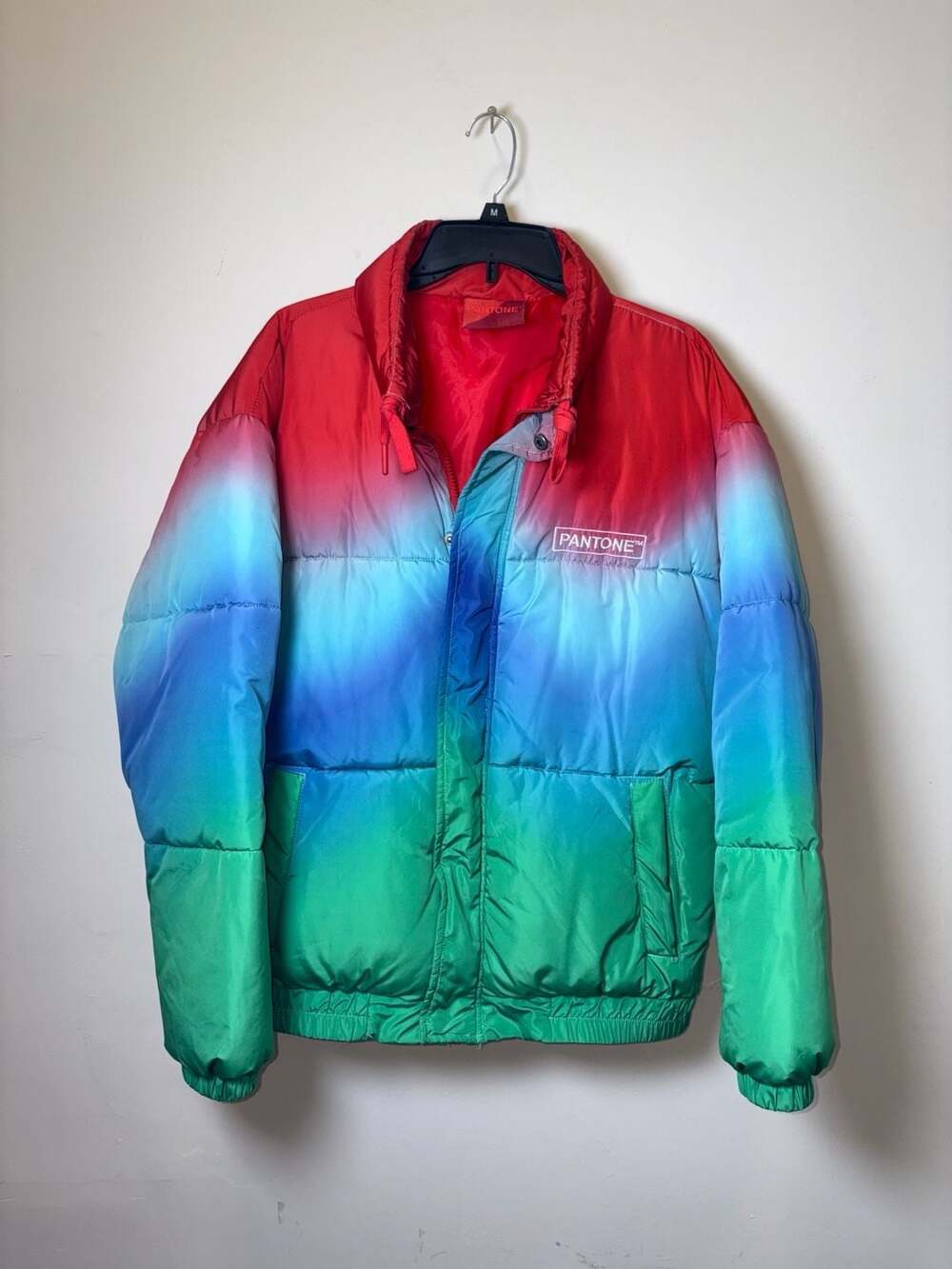 Pantone Gradient Puffer Jacket